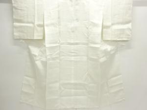 アンティーク　本麻透かし織萩模様長襦袢